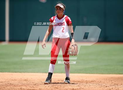 Thumbnail 2 in Hallettsville vs. Coahoma (UIL 3A Softball Final) photogallery.