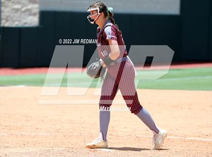 Thumbnail 1 in Hallettsville vs. Coahoma (UIL 3A Softball Final) photogallery.