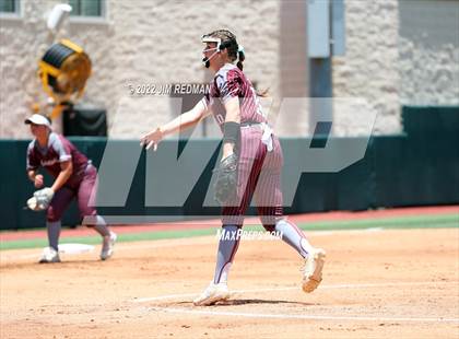 Thumbnail 1 in Hallettsville vs. Coahoma (UIL 3A Softball Final) photogallery.