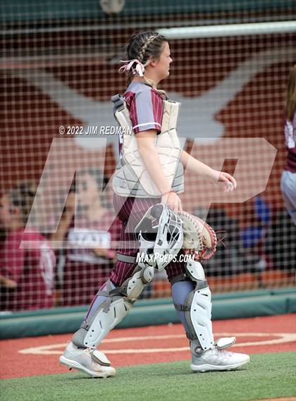 Thumbnail 2 in Hallettsville vs. Coahoma (UIL 3A Softball Final) photogallery.