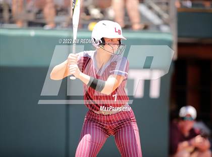 Thumbnail 2 in Hallettsville vs. Coahoma (UIL 3A Softball Final) photogallery.