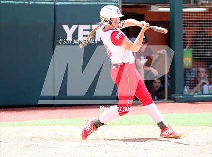 Thumbnail 2 in Hallettsville vs. Coahoma (UIL 3A Softball Final) photogallery.