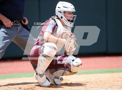Thumbnail 1 in Hallettsville vs. Coahoma (UIL 3A Softball Final) photogallery.