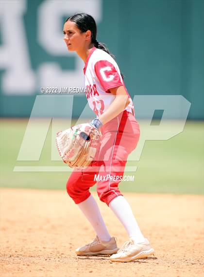 Thumbnail 1 in Hallettsville vs. Coahoma (UIL 3A Softball Final) photogallery.