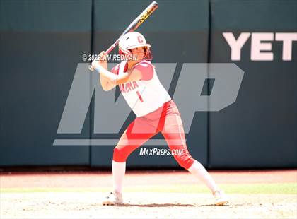 Thumbnail 2 in Hallettsville vs. Coahoma (UIL 3A Softball Final) photogallery.