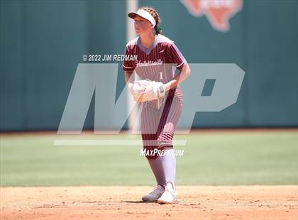 Thumbnail 2 in Hallettsville vs. Coahoma (UIL 3A Softball Final) photogallery.