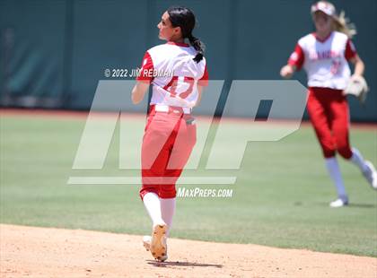 Thumbnail 2 in Hallettsville vs. Coahoma (UIL 3A Softball Final) photogallery.