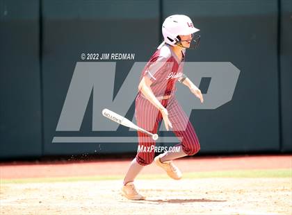 Thumbnail 2 in Hallettsville vs. Coahoma (UIL 3A Softball Final) photogallery.