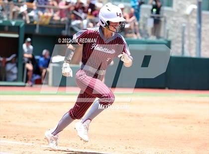 Thumbnail 1 in Hallettsville vs. Coahoma (UIL 3A Softball Final) photogallery.