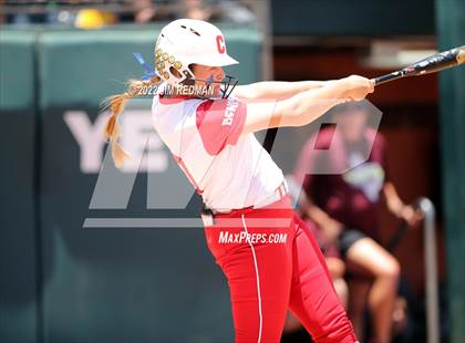 Thumbnail 1 in Hallettsville vs. Coahoma (UIL 3A Softball Final) photogallery.