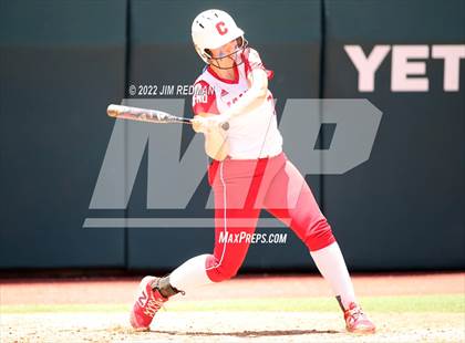 Thumbnail 1 in Hallettsville vs. Coahoma (UIL 3A Softball Final) photogallery.