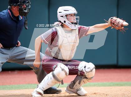 Thumbnail 2 in Hallettsville vs. Coahoma (UIL 3A Softball Final) photogallery.