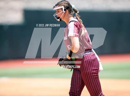 Thumbnail 1 in Hallettsville vs. Coahoma (UIL 3A Softball Final) photogallery.