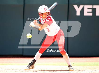 Thumbnail 1 in Hallettsville vs. Coahoma (UIL 3A Softball Final) photogallery.