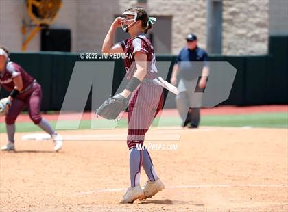 Thumbnail 2 in Hallettsville vs. Coahoma (UIL 3A Softball Final) photogallery.