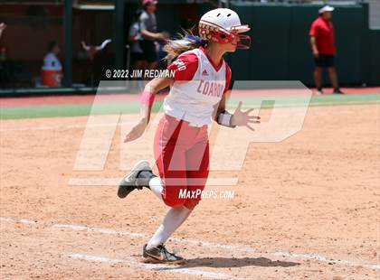 Thumbnail 1 in Hallettsville vs. Coahoma (UIL 3A Softball Final) photogallery.