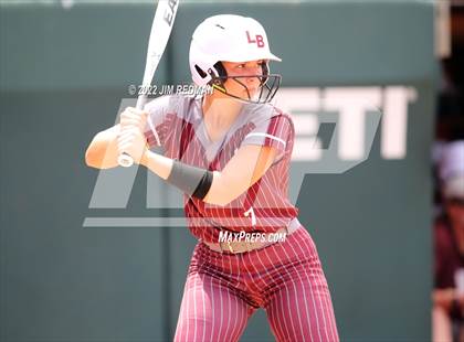 Thumbnail 3 in Hallettsville vs. Coahoma (UIL 3A Softball Final) photogallery.