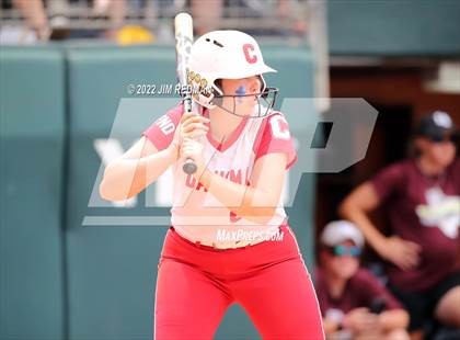 Thumbnail 2 in Hallettsville vs. Coahoma (UIL 3A Softball Final) photogallery.