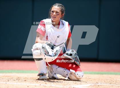 Thumbnail 2 in Hallettsville vs. Coahoma (UIL 3A Softball Final) photogallery.