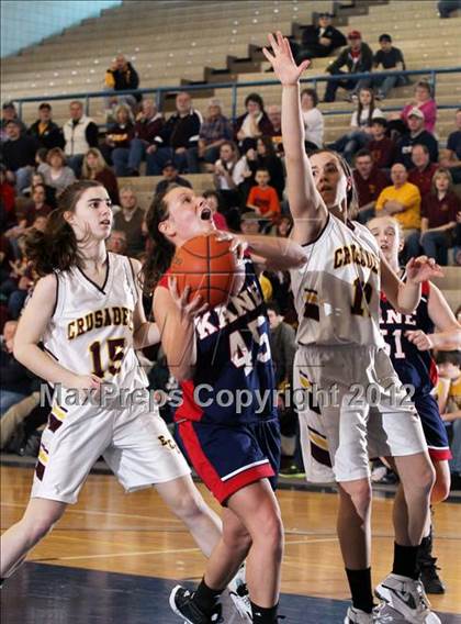 Thumbnail 2 in Kane vs. Elk County Catholic (PIAA District IX A Consolation) photogallery.