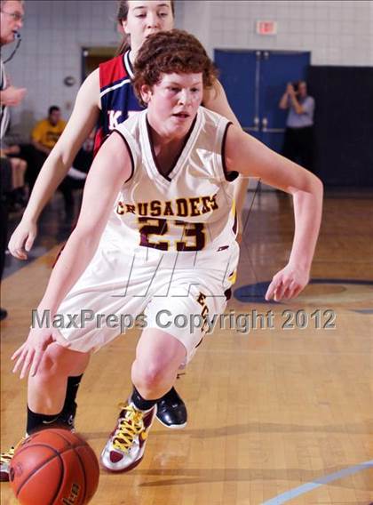 Thumbnail 3 in Kane vs. Elk County Catholic (PIAA District IX A Consolation) photogallery.