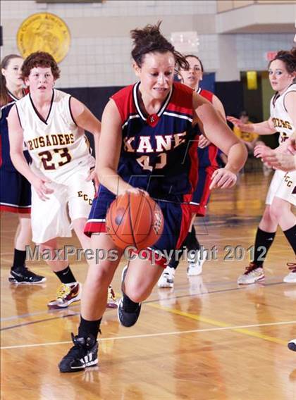 Thumbnail 2 in Kane vs. Elk County Catholic (PIAA District IX A Consolation) photogallery.