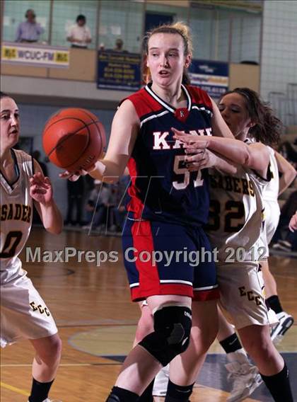Thumbnail 3 in Kane vs. Elk County Catholic (PIAA District IX A Consolation) photogallery.