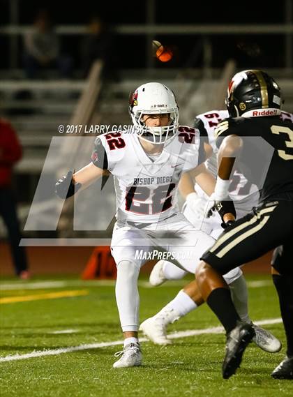 Thumbnail 1 in Golden Valley vs. Bishop Diego (CIF SS Div. 6 Final) photogallery.