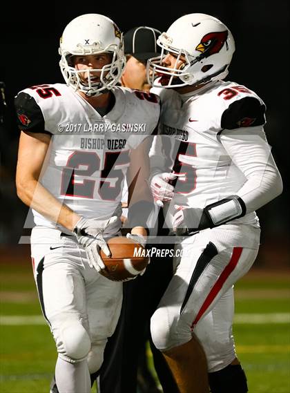 Thumbnail 1 in Golden Valley vs. Bishop Diego (CIF SS Div. 6 Final) photogallery.