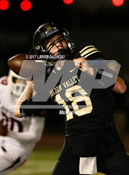 Thumbnail 1 in Golden Valley vs. Bishop Diego (CIF SS Div. 6 Final) photogallery.