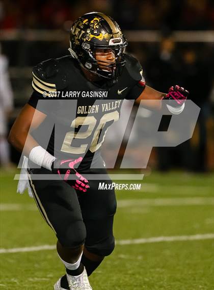 Thumbnail 2 in Golden Valley vs. Bishop Diego (CIF SS Div. 6 Final) photogallery.