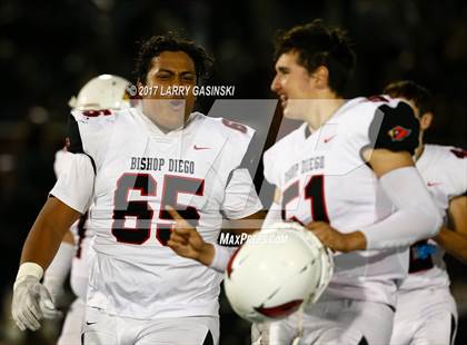 Thumbnail 2 in Golden Valley vs. Bishop Diego (CIF SS Div. 6 Final) photogallery.