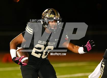 Thumbnail 2 in Golden Valley vs. Bishop Diego (CIF SS Div. 6 Final) photogallery.