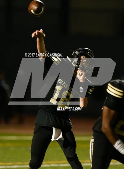 Thumbnail 2 in Golden Valley vs. Bishop Diego (CIF SS Div. 6 Final) photogallery.