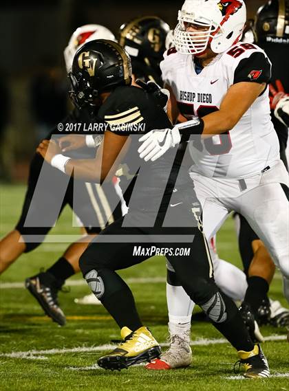 Thumbnail 3 in Golden Valley vs. Bishop Diego (CIF SS Div. 6 Final) photogallery.