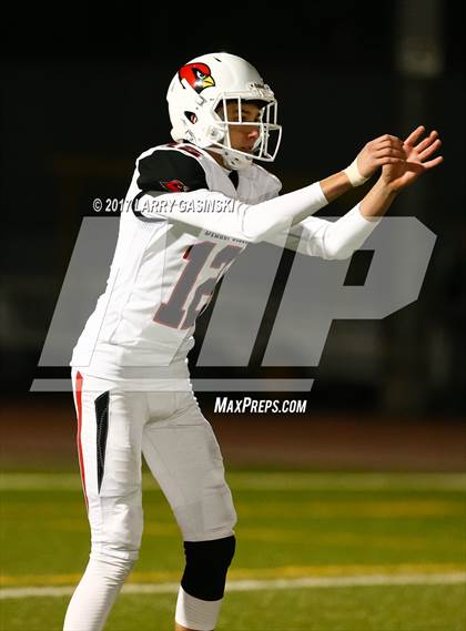 Thumbnail 2 in Golden Valley vs. Bishop Diego (CIF SS Div. 6 Final) photogallery.