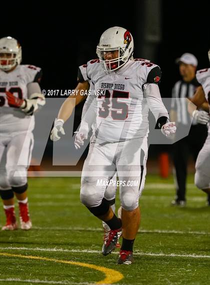 Thumbnail 2 in Golden Valley vs. Bishop Diego (CIF SS Div. 6 Final) photogallery.
