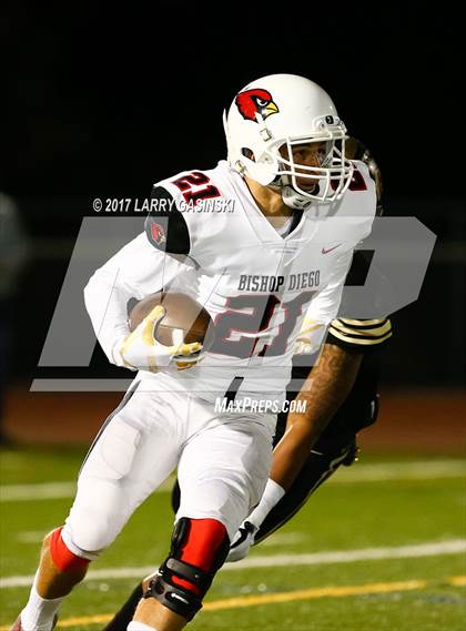 Thumbnail 2 in Golden Valley vs. Bishop Diego (CIF SS Div. 6 Final) photogallery.