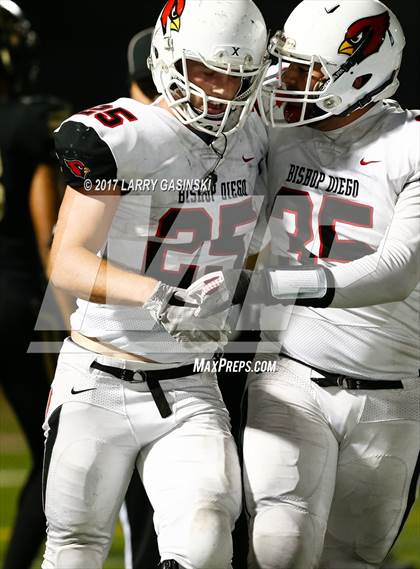 Thumbnail 2 in Golden Valley vs. Bishop Diego (CIF SS Div. 6 Final) photogallery.