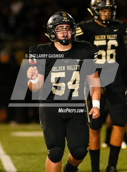 Thumbnail 1 in Golden Valley vs. Bishop Diego (CIF SS Div. 6 Final) photogallery.