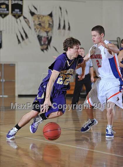 Thumbnail 1 in Southwestern vs. Boulder (RockCanyon Winter Shootout) photogallery.