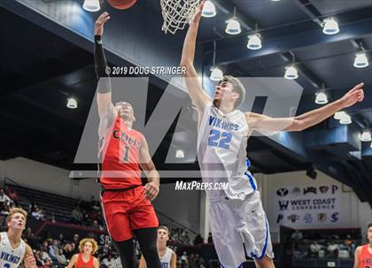 Thumbnail 2 in Pleasant Grove vs. James Logan (MaxPreps MLK Classic) photogallery.