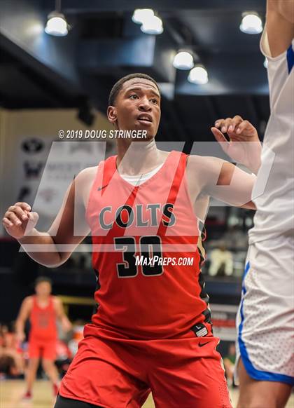 Thumbnail 3 in Pleasant Grove vs. James Logan (MaxPreps MLK Classic) photogallery.