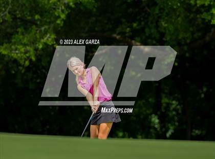 Thumbnail 3 in UIL 1A Golf Finals Round 1 photogallery.