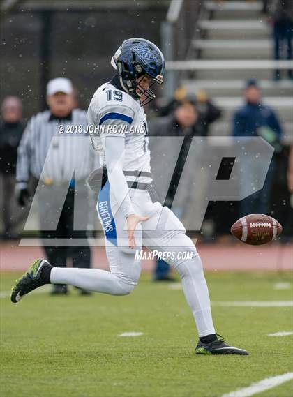 Thumbnail 1 in Lincoln-Way East vs. Loyola Academy (IHSA 8A Semifinal) photogallery.