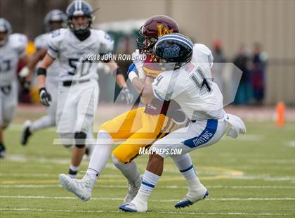 Thumbnail 3 in Lincoln-Way East vs. Loyola Academy (IHSA 8A Semifinal) photogallery.