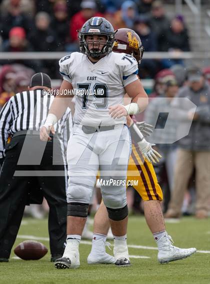 Thumbnail 2 in Lincoln-Way East vs. Loyola Academy (IHSA 8A Semifinal) photogallery.