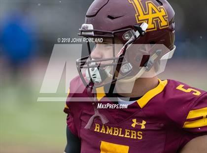 Thumbnail 1 in Lincoln-Way East vs. Loyola Academy (IHSA 8A Semifinal) photogallery.