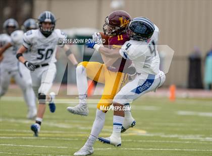 Thumbnail 1 in Lincoln-Way East vs. Loyola Academy (IHSA 8A Semifinal) photogallery.