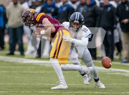 Thumbnail 3 in Lincoln-Way East vs. Loyola Academy (IHSA 8A Semifinal) photogallery.